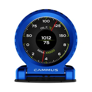 OBD Indikatorius LCD Ekranas Automobilio prietaisų Skydelyje RPM Matuoklis Skaitmeninis Tachometras, Automobilių