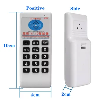 Smart Card Reader NFC 5Frequency Programuotojas Nešiojamą RDA 13.56 Mhz UID Žymeklį Rašytojas 125Khz T5577 Klavišą Kopijuoklis IC ID popierinės kopijavimo aparatų matricos