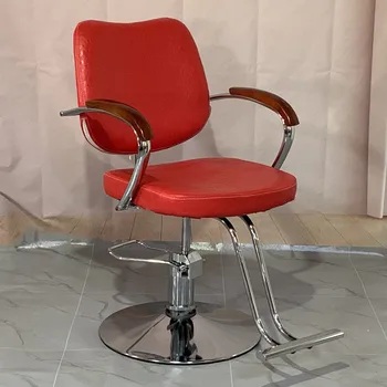 Pedikiūro Derliaus Barber Kėdės Sukasi Profesinės Kirpyklos Kėdės, Grožio Salonas Mocho Cadeira Kirpykla Įranga MQ50BC