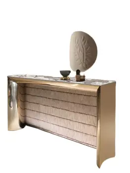 Dizaineris post-modernios šviesos ekstravagantiškas akmens ryškių roko plokštė veranda stalo patenka į kambarį papuošti aukso