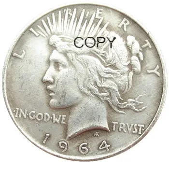 MUMS 1964-D Taikos Doleris Sidabro Padengtą Kopijuoti Monetos