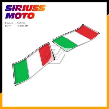 3D Italija Lipdukas Italia Decal Motociklo Automobilių transporto Nuoma, italijos Vėliavos Lipdukai