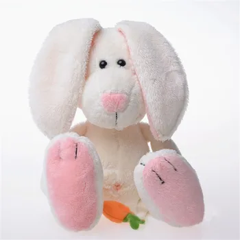 Įdaryti Pliušinis Little White Rabbit Lėlės Ridikas Triušis Pliušinis Žaislas Boutique Žaislai Gyvūnų Lėlės Gimtadienio Dovanos Vaikams Mergaitėms
