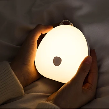 LED Nakties Šviesos Touch Įkrovimo Lemputė Naktį Maitinti Šviesos Touch Valdymo Spintos, Miegamojo staliukas Apšvietimas