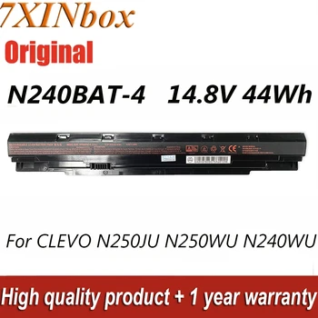 7XINbox N240BAT-4 N240BAT-3 14.8 V 44Wh Nešiojamas Baterija Clevo N250JU N250WU N240WU N250LU N240BU N240JU säger bylos NP3245 NP3240