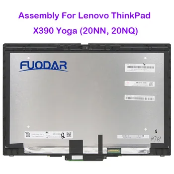 13.3 colių LCD Jutiklinis Ekranas skaitmeninis keitiklis Asamblėjos Lenovo ThinkPad X390 Jogos 20NN 20NQ N133HCE-EP2 02HM857 02HM859 02HM861